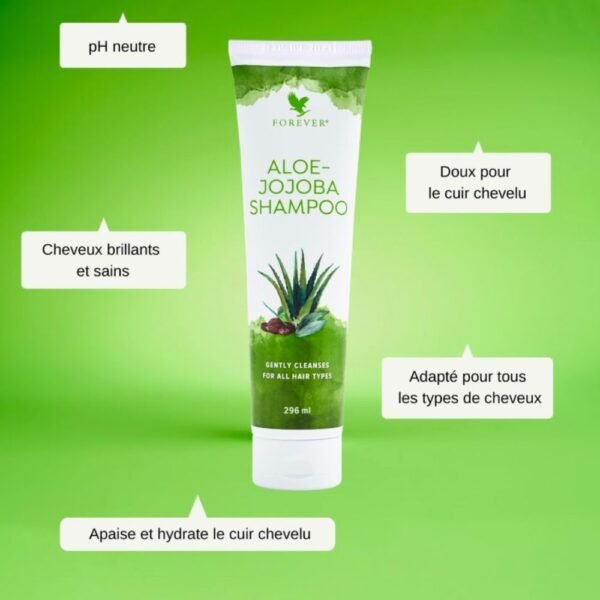 Aloe-jojoba shampoo